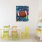 Stupell Industries Faith Family Football Graffiti Canvas, design by Marcus Prime